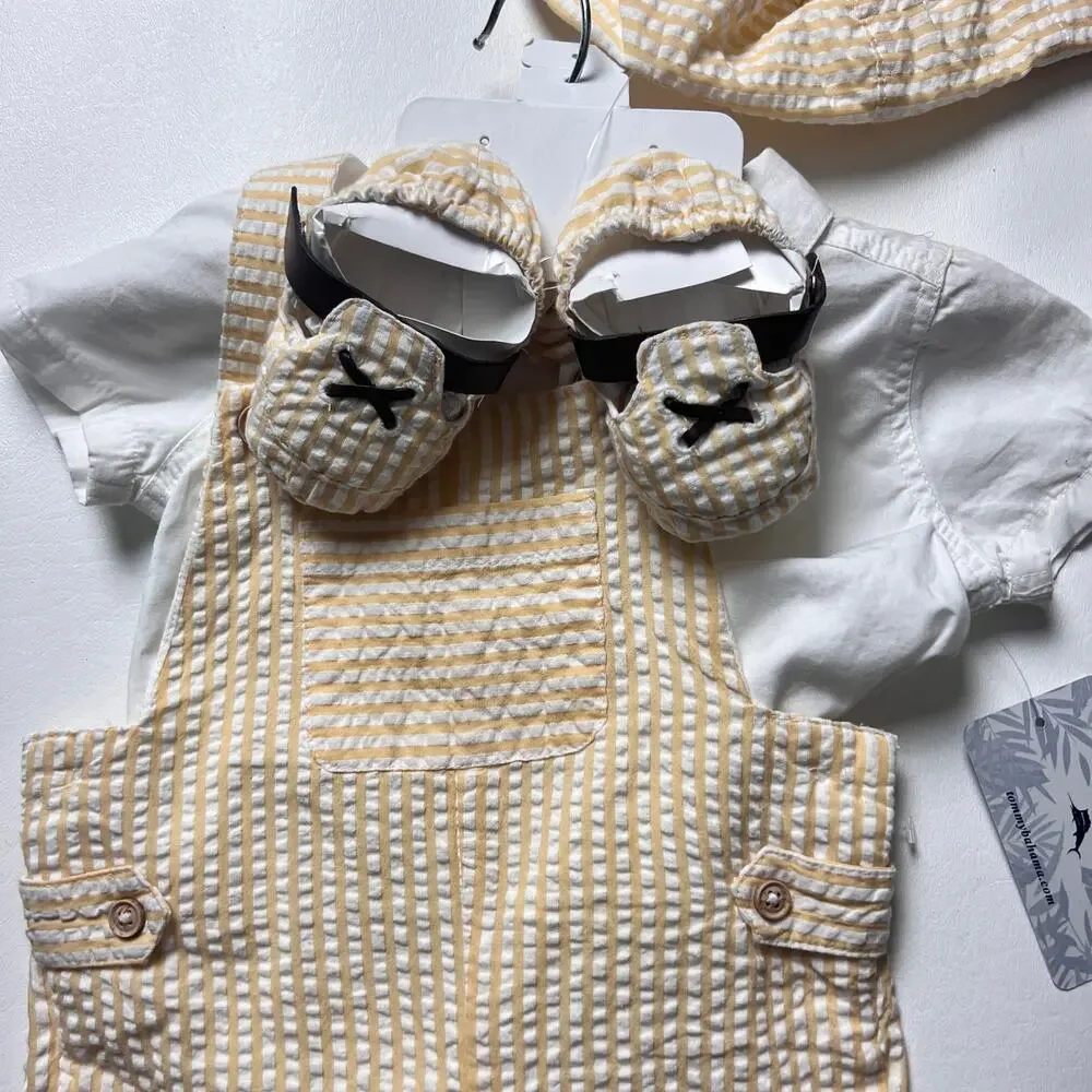 Tommy Bahama Baby Boy Three Piece Matching Set
